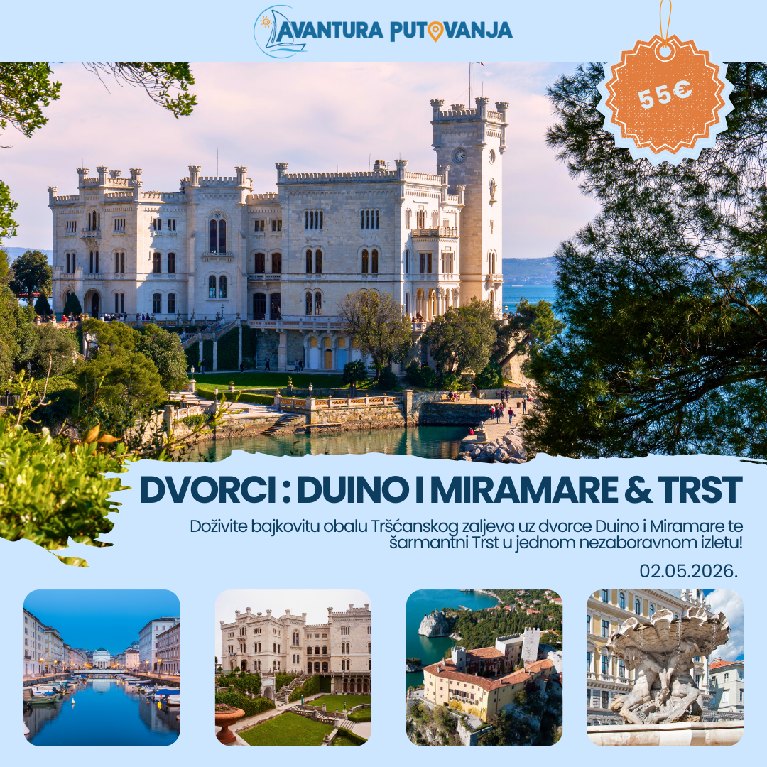 DVORCI : DUINO I MIRAMARE & TRST, 02.05.2026.