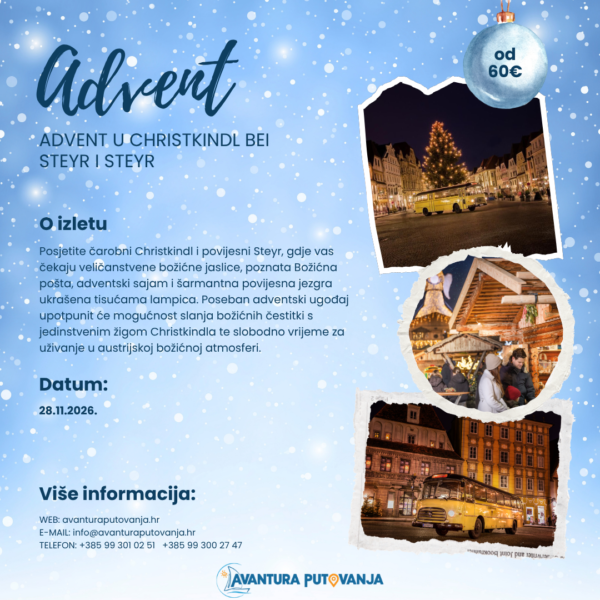 ADVENT: Christkindl bei Steyr i Steyr, 28.11.2026.